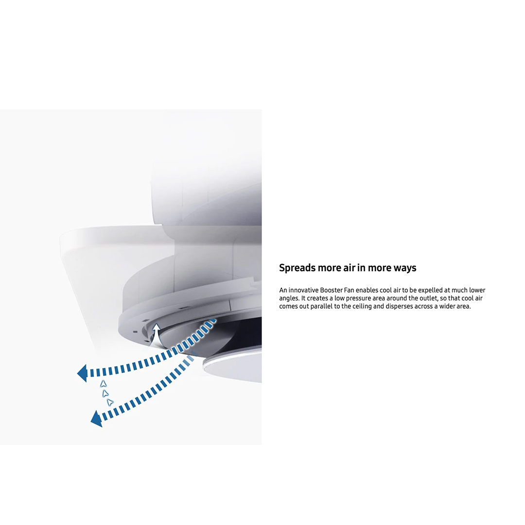 Samsung AC Cassette Inverter 360 Wind-Free 2 PK - AC052FE6DKF/EA | AC052 FE6DKF